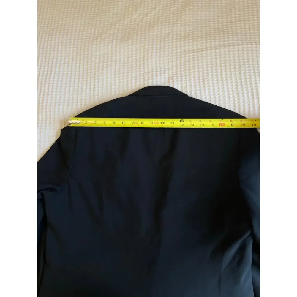 Bill Blass Classic Men's Event Wear Black Single Button Tuxedo Blazer Size 41 L
